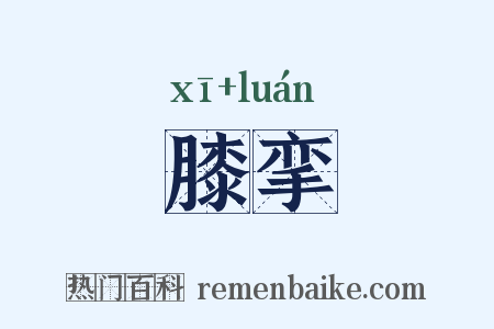 膝挛是什么意思的图片